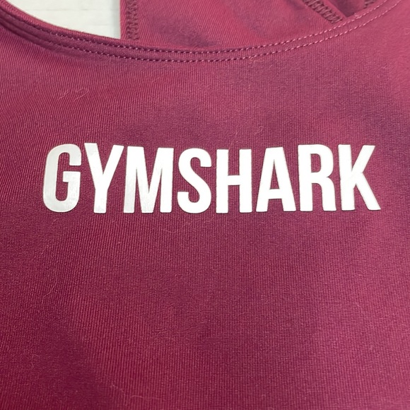 Gymshark Sports Bra Burgundy Maroon Size XS - Picture 2 of 4